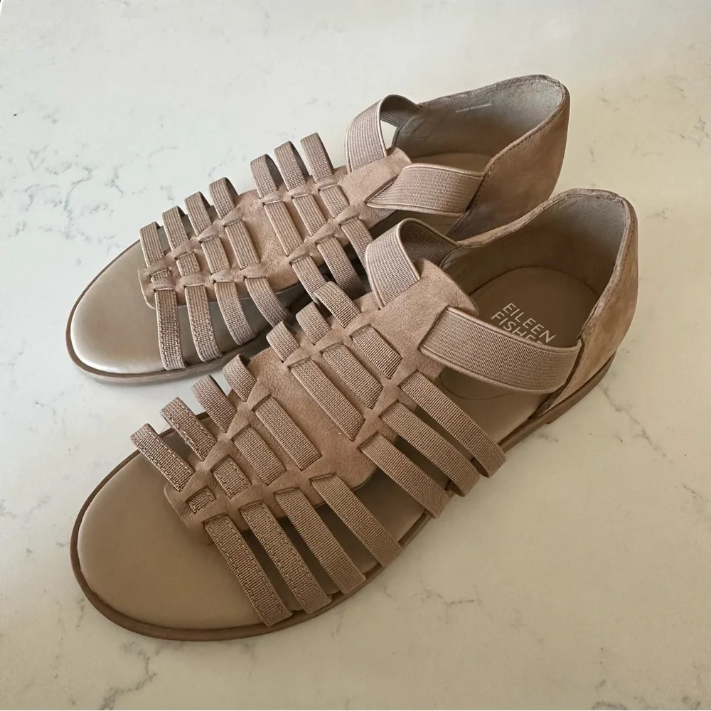 Eileen Fisher Rato Sandals in nude Size: 5 - Picture 3 of 5